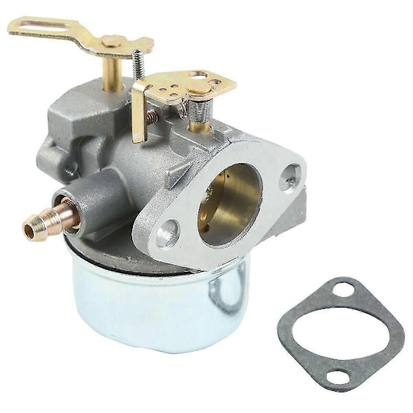 Säädettävä kaasutin sopii Tecumseh 8/9/10HP lumiluiskan 640349 640052 640054 (FMY) silver