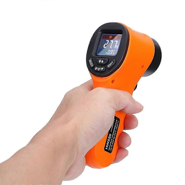 Handhållen Digital Infraröd Termisk Kameratermometer Ir Termometer Fp (FMY) Orange