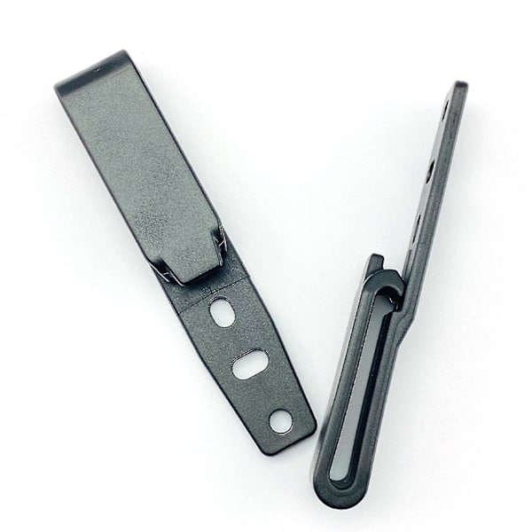 3-huls klips hylster hardware greb skrue tuckable til IWB OWB Kydexsort2stk  (FMY)