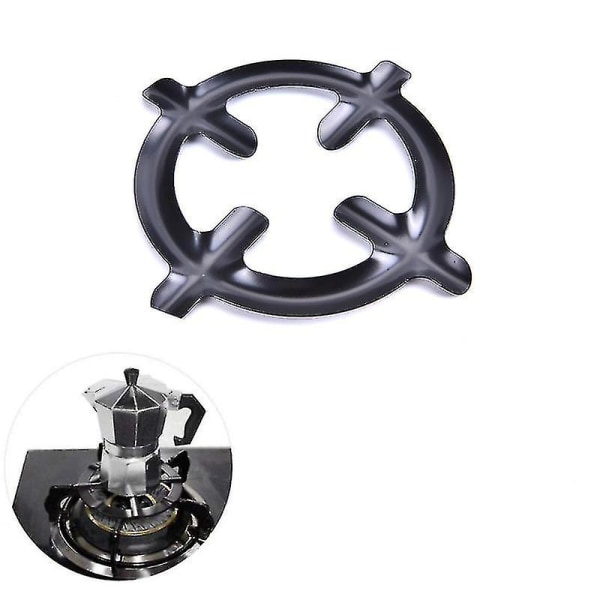 1 stk Jern Gasskomfyr Komfyrplate Kaffe Moka Pot Stand Reduser Ring Holder Hfmqv (FMY)
