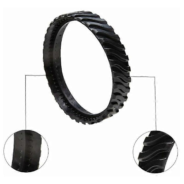 4 belter tilpasset Zodiac MX6 MX8 MX9, dekk til Robot Pool Cleaner Baracuda R0526100 (FMY)