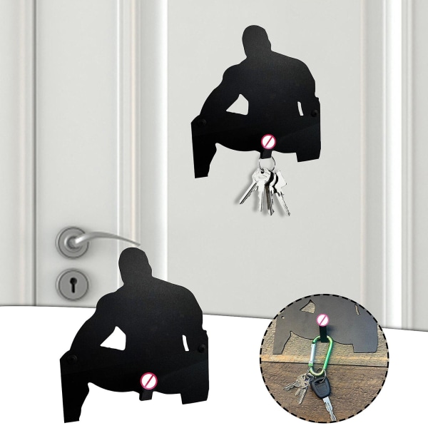 Adult Creative Decoration Key Rack Is A Family Necessity To Prevent Forgetting  (FMY)