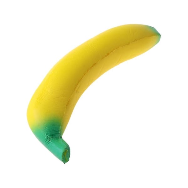 Simulering Banana Squishy Legetøj Langsomt stigende klem stressdekompressionsdukke (FMY)