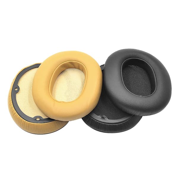 Øreputer Quiet Cushion Ørepropper Deksel for Meze 99 Classics, M99c-wg Hodetelefoner (FMY) Black