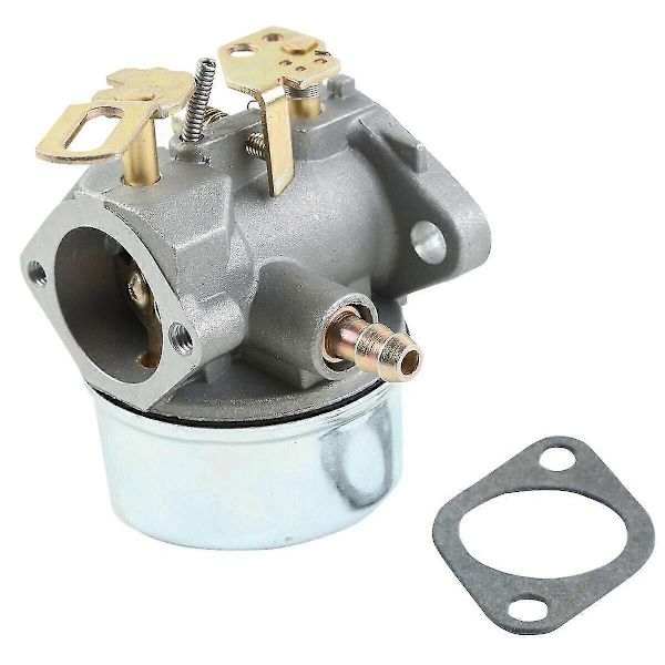 Säädettävä kaasutin sopii Tecumseh 8/9/10HP lumiluiskan 640349 640052 640054 (FMY) silver