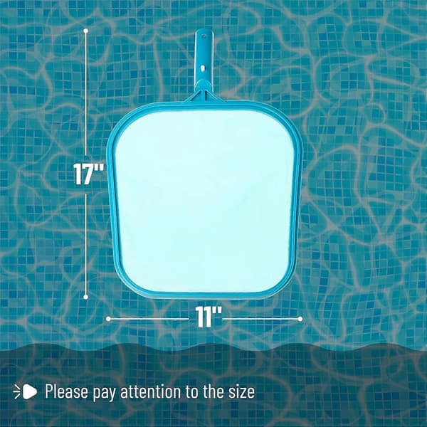 Pool Skimmer Net, Pool Net, Poolnet til rengøring (FMY) Sky Blue