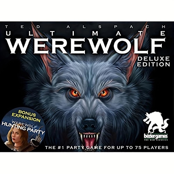 Nya modeller Brädspel, Ultimate Werewolf Deluxe Edition, Engagerande Social Deduktion, Snabbt Spel, Dolda Roller & Bluffande Jul D  (FMY) 1pc