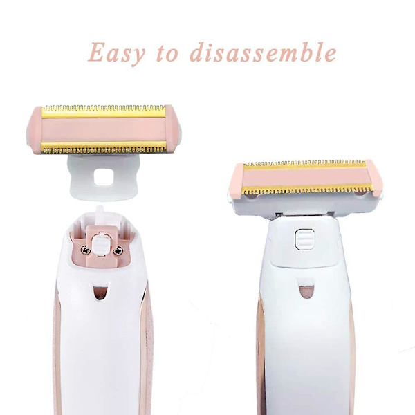 6 stk. Hoder til Damebarbermaskin - Passer til Finishing Touch Flawless Kroppsbarbermaskin (FMY)