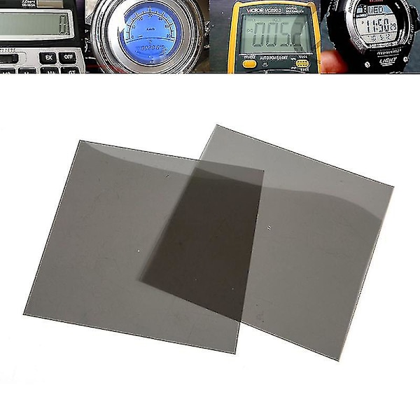 18cm Polarisaatiokalvo Polarisaattori Kello Multimetri Laskin Lcd-näytön Korjaus  (FMY)