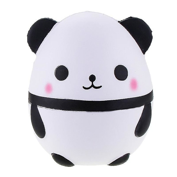 Jumbo Squishies Panda Squishy -lelut Kawaii Söpö Panda Squishy -stressileluja pojille ja tytöille Syntymäpäiväjuhlatarvikkeet (FMY) White