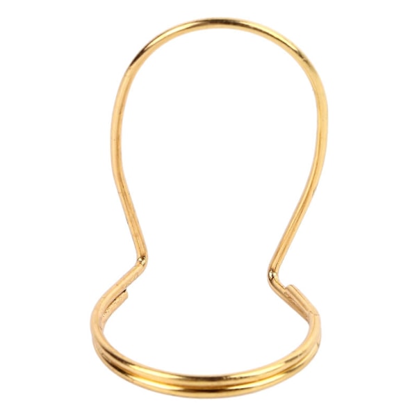 4 st Fjärilsfingerplock Metall Gitarr Tummplektrum Instrumenttillbehör för Spelning Guld (FMY)