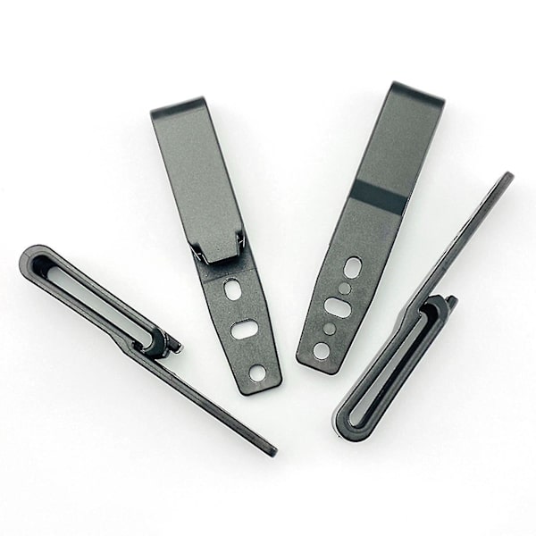 3-huls klips hylster hardware greb skrue tuckable til IWB OWB Kydexsort2stk  (FMY)
