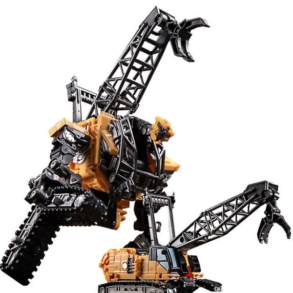 Cool 8 i 1 Oversize Devastator Transformationsleksaker Pojke Anime Hook Actionfigurer Robot Bil Teknik  Fordon Modell Barn  (FMY) AOYI H6001-8D