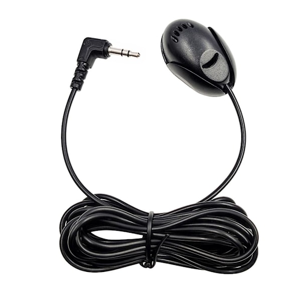 Ekstern Mikrofon Paste Mikrofon 3.5mm Bil Stereo Mikrofon til Bil GPS 3 pole stereo-3.5mm elbow