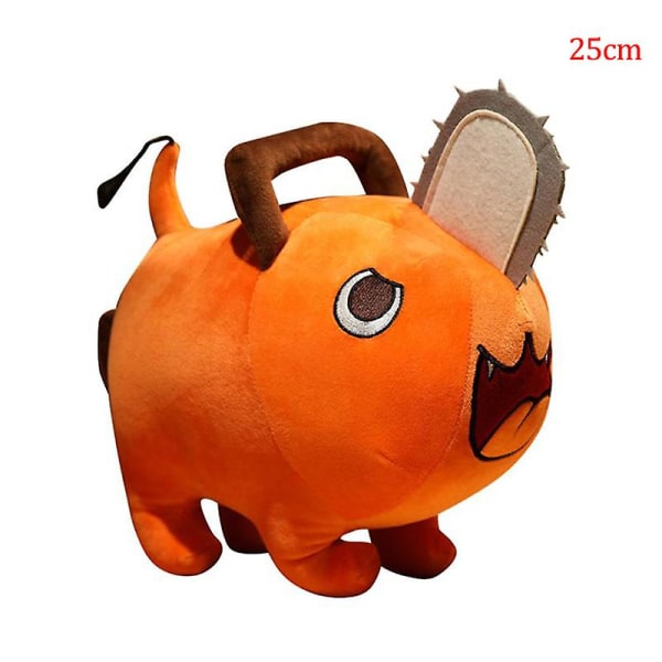 1 stk Anime Chainsaw Man Denji Cosplay Plushie Pochita Stoffdyr (FMY) Orange 25cm