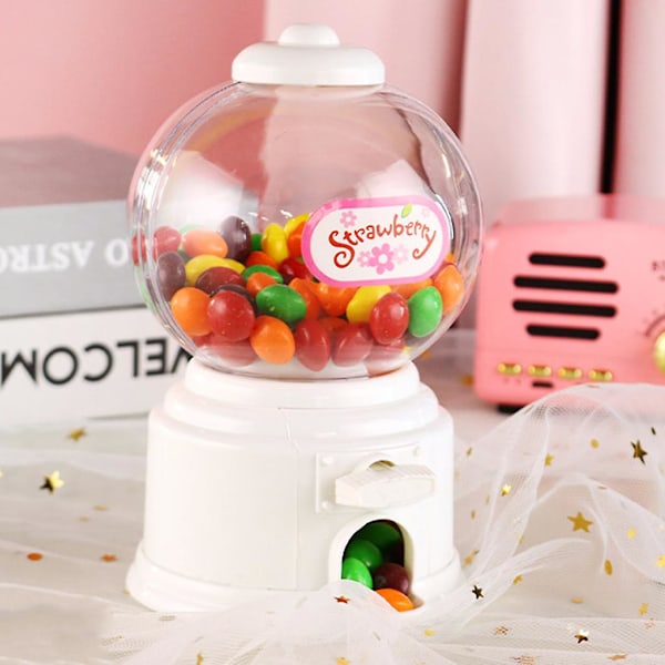 Klassisk tuggummibankmyntmaskin Candy Machines Candy Gum Ball Machine Bank  (FMY) Macaron green