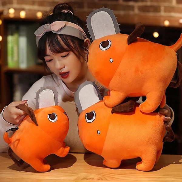 Anime One Piece Tryck 3-pack/set Barnryggsäck Lunchväska Axelväska Pennfodral För Pojkar Flickor (FMY) Orange 10cm