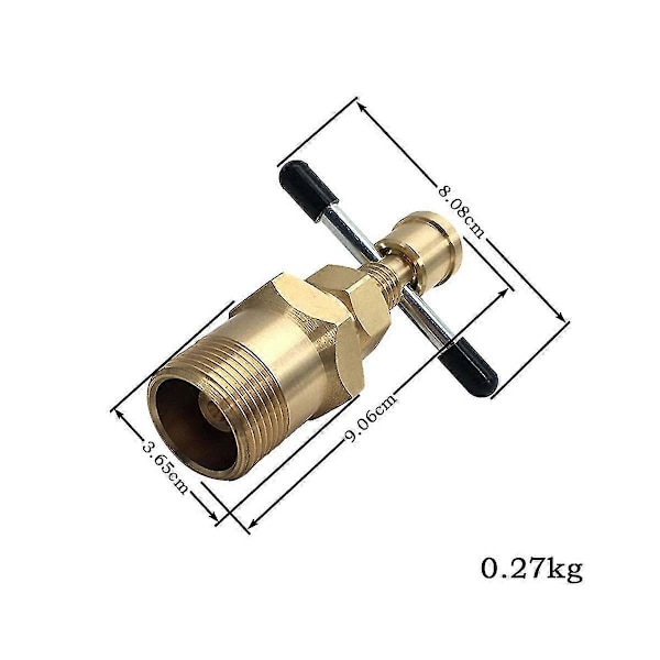 Yleiskäyttöinen oliivinpoistotyökalu 15 mm ja 22 mm kiinteä messinki kupariputken poisto kaasuputken putkityö R (FMY)