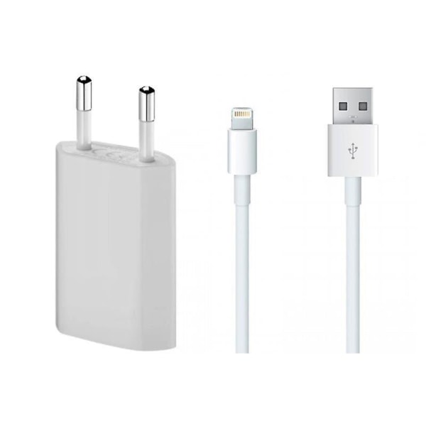 USB-adapter Lightning-kabeloplader kompatibel med Apple iPhone (FMY)