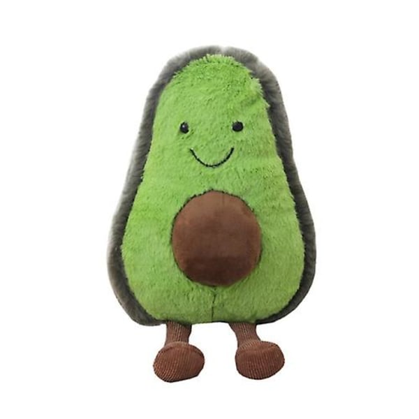 Sød Tegneserie Avocado Plys Pude Legetøj 22~45cm Avocado Med Føddder Børn Frugt Avocado Fyldt Plys Pude Legetøj Gave Til Barn (FMY) C-45cm