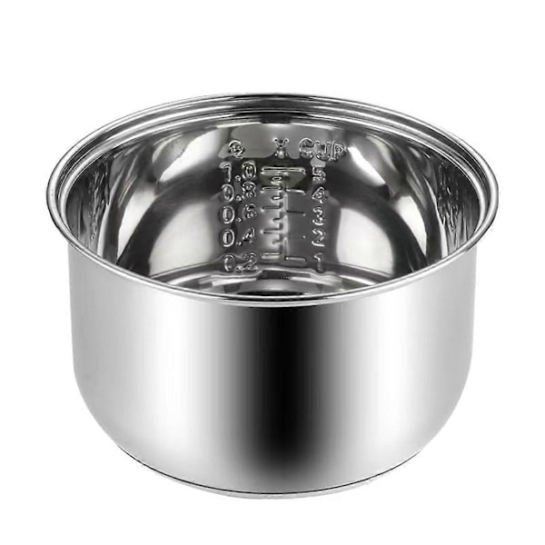 304 Rustfrit Stål Indvendig Skål til Riskoger til Zojirushi NS-TSC10 (5,5 kopper) Multi-Cooker Udskiftning (FMY)