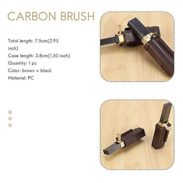 Imurin moottorin hiiliharja 2311480 333261 33326-1 Lamb Toolsille (FMY) brown  black