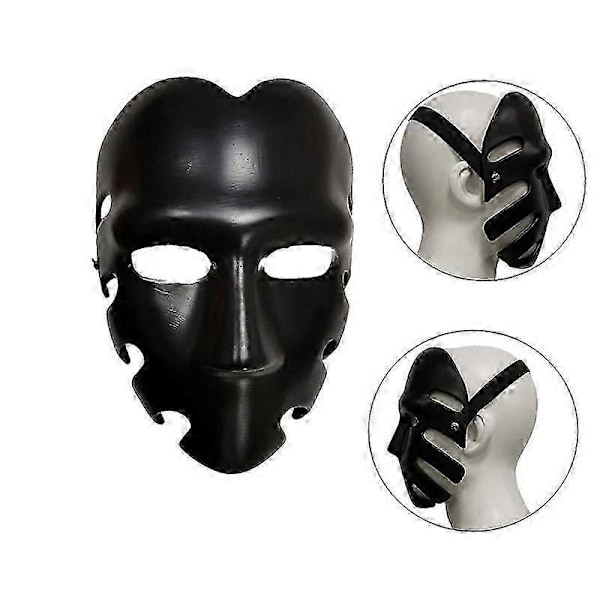 Squid Game Mask Cosplay Hjälm Koreansk TV-serie Maskeradrekvisita Halloweenfest Guld Triangel Fyrkant Cirkel Rund Sex Mask (FMY) A