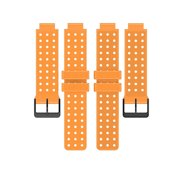 Rem for Garmin Approach S20 Monokrom Klokkereim for Garmin Approach S20 Silikon Erstatning Mote Armbånd for Garmin (FMY) Orange