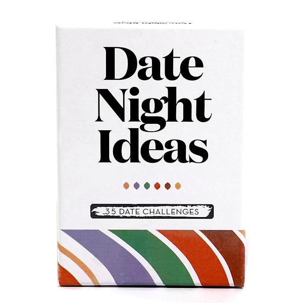 Date Night Box - Skraplott med spännande dejtidéer för par: Flickvän, pojkvän, (FMY) As Shown
