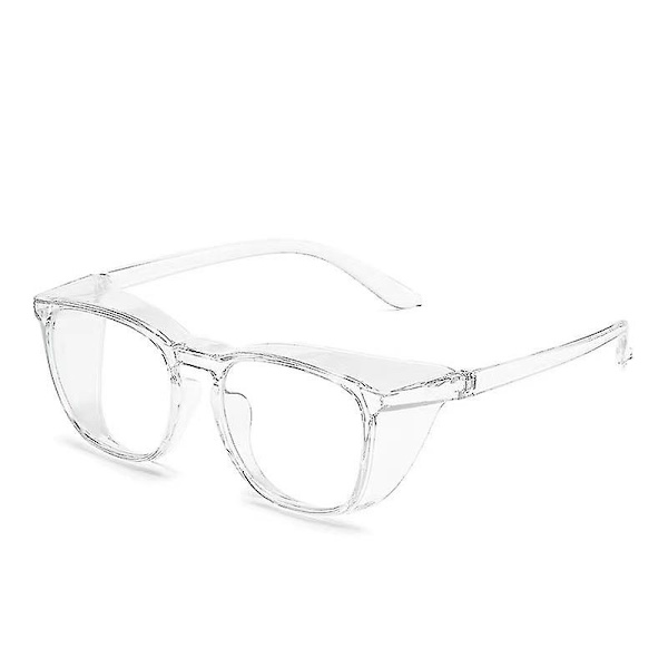 Stoggles Anti-pollen Tr90 Anti-blå Ljus Glasögon Anti-imma Hösnuva Glasögon  (FMY) white