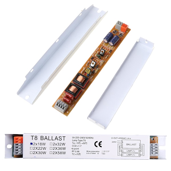 T8 2x18/30/58W Elektronisk Forkobling for Fluorescerende Lampe Universell (FMY) 30W