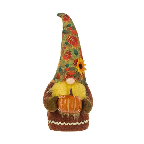Pehmonukke Ihastuttava kasvoton pehmeä koriste-ornamentti kääpiölelu lapsille (FMY)