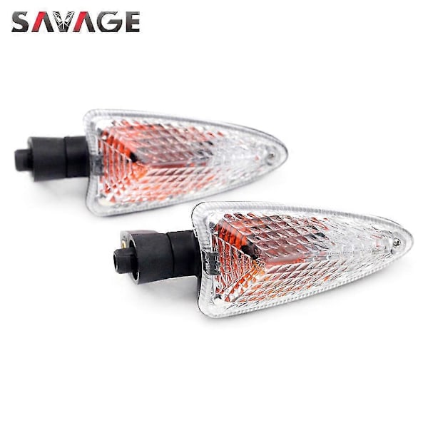 Blinklys For Tiger 800/xc Tiger 1050 Daytona 675/r 2009-2018 Motorsykkel Tilbehør Front/bak Indikatorlampe Blinklys (FMY) Clear 36mm