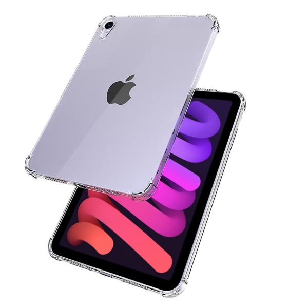 Lämplig för genomskinligt case för Ipad Mini 6 cover Stötsäkert Ultratunt genomskinligt case för Apple 2021 Mini 6 Funda- case (FMY)