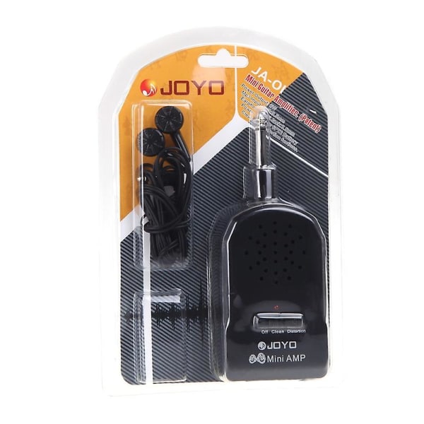 JOYO JA-01 Mini Elektrisk Gitarforsterker AMP MP3 Inngang 3.5mm med Øretelefon (FMY)