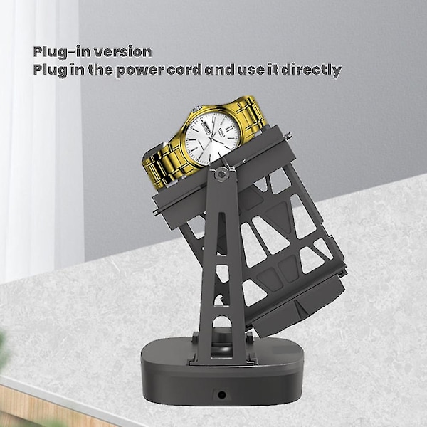 Klokke Shaker for Mekanisk Ur Husholdningsautomatisk Vikleanordning for Automatiske Mekaniske Ur Guanguan  (FMY) Plug in Version