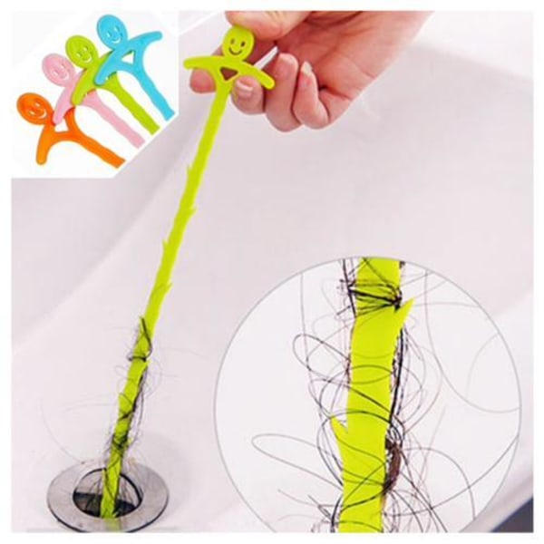 3-pack Avloppsrensare / Vaskrensare för diskho, badkar, dusch (FMY) multicolor
