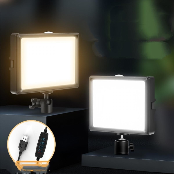 Camera Light  Led Video Light Panel Fill Light Full Color Output Video Soft Lights  (FMY)