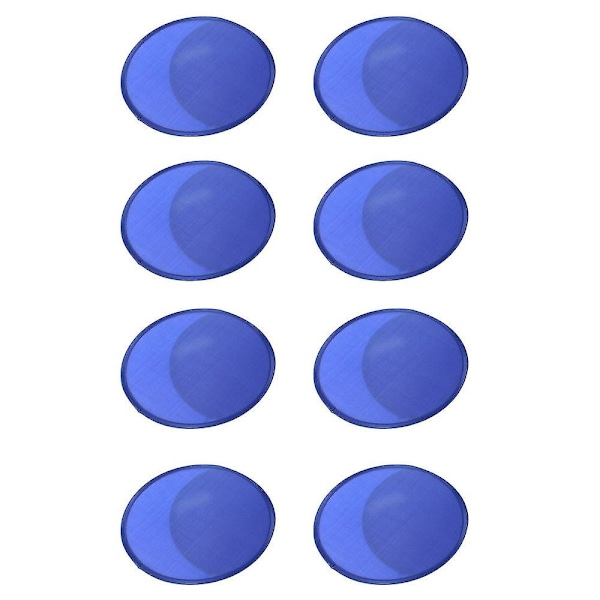 8x Taitettava pyöreä tuuletin - sininen (FMY)
