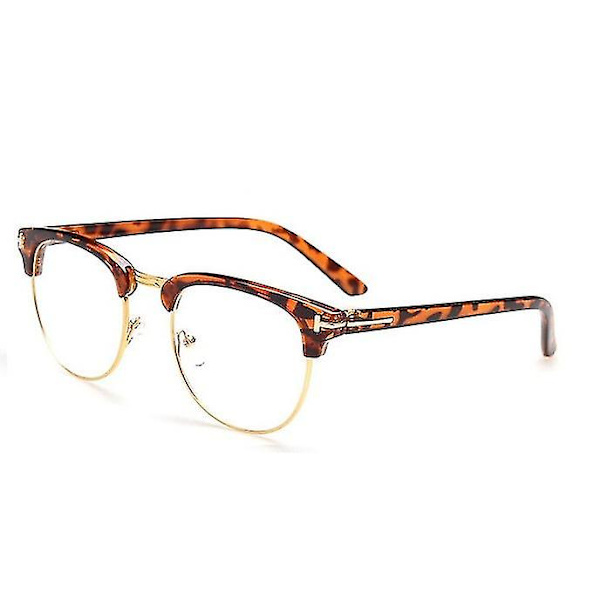 2023 James Bond Solbriller for Menn Merke Designer Solbriller Kvinner Klassisk Mote Solbriller for Menn Briller Uv400 (FMY) Leopard clear