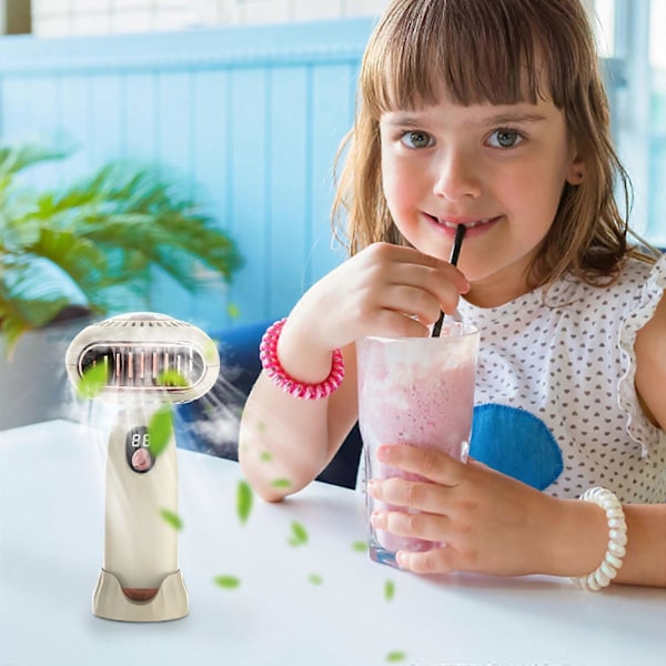 Bærbar Vifte Håndholdt Vifte, Vifte, Mini Vifte Lommevifte, Oppladbar Mini USB Vifte (FMY) KH