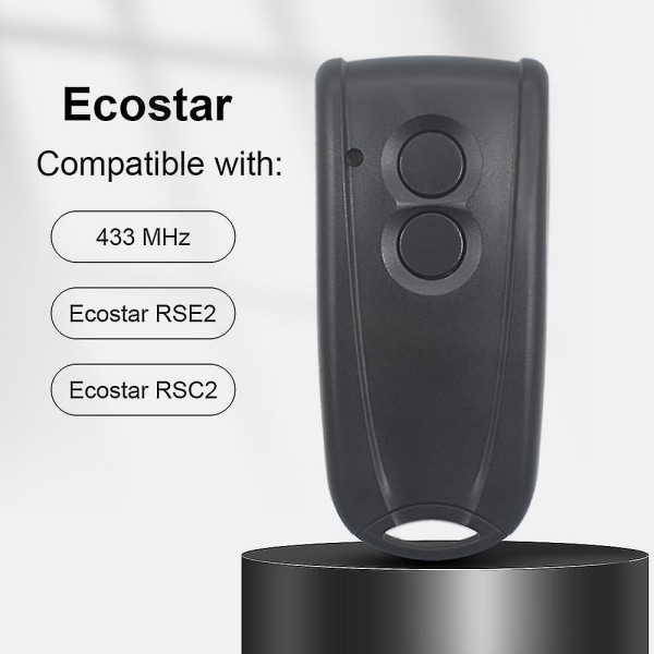 2kpl Uusin Hormann Ecostar Rsc2 Rse2 43392mhz Kaukosäädin Autotallin Komento Ecostar Rsc2-433 Rse2-433 Langaton Lähetin (FMY) 2Buttons