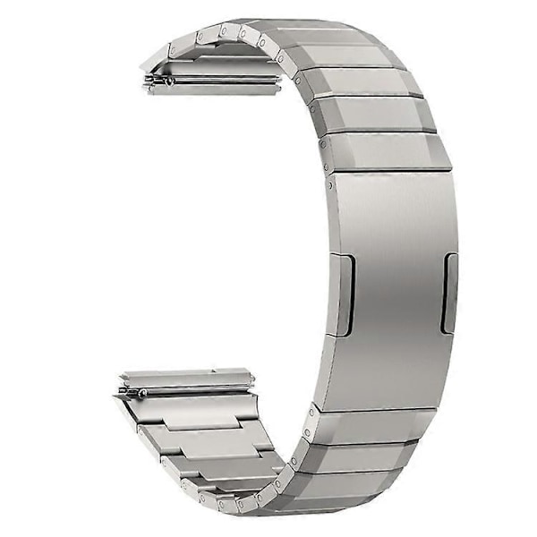 Kompatibel för Huawei Watch GT 5 Pro 46mm / GT 5 46mm Armband Justerbart Klockarmband i Titanlegering (FMY) Silver