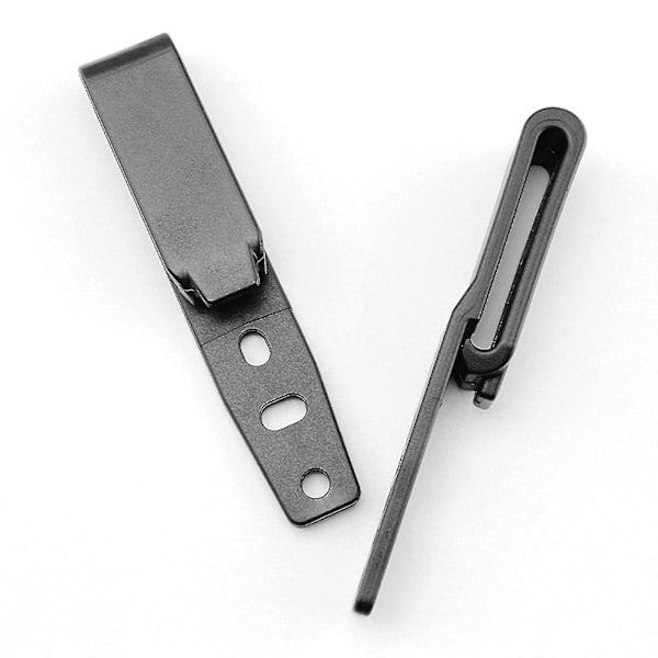 3-huls klips hylster hardware greb skrue tuckable til IWB OWB Kydexsort2stk  (FMY)