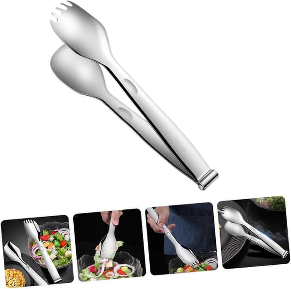 Multifunktionella Mattänger För Matlagning, Servering, Sallad, Grill, Buffé, Catering - Kökstänger (FMY)
