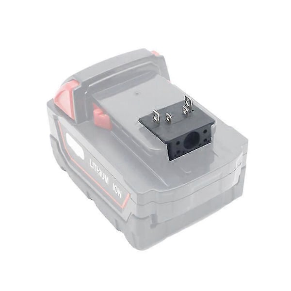 M18 Verktygskontakt Kopplingsplint Batterimonteringsdelar För Milwaukee 18v 48-11-1815 Litium Batteriladdare Adapter Tillbehör (FMY)