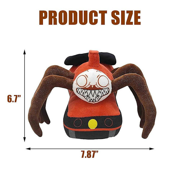 Plush-lelu Cho Cho Charles - Junan Plush-nukke Lahja Lapsille Faneille, Choo Choo Junan Leikki Pehmolelu (FMY)