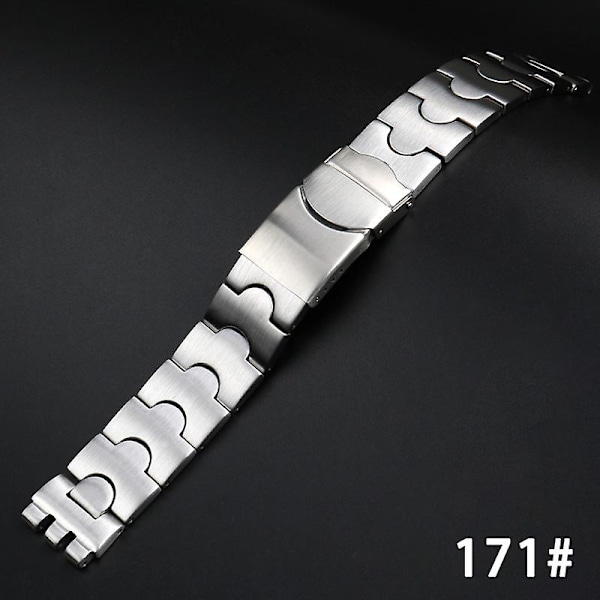 Remm for Swatch YCS YAS YGS IRONY Herre- og Damearmbånd i stål 19/17MM (FMY) 19mm Steel-171#