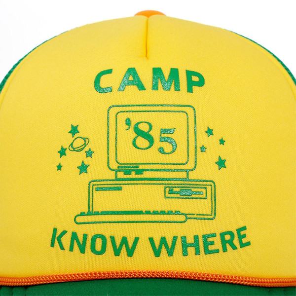 Stranger Things Dustin Hat Uusi Retro Mesh Trucker Cosplay Lippis Säädettävä  (FMY) Green