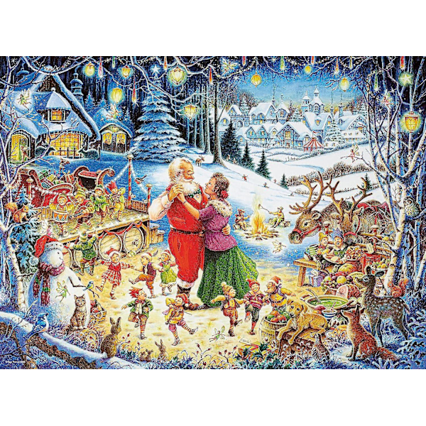 Julsamling Pussel (4 x 500 bitar) (FMY) 500 Pieces